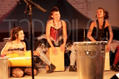 Percusión en caja mujeres madrid