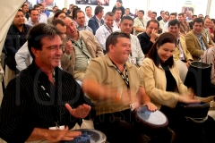 Actividad percusión para grupos en empresas
